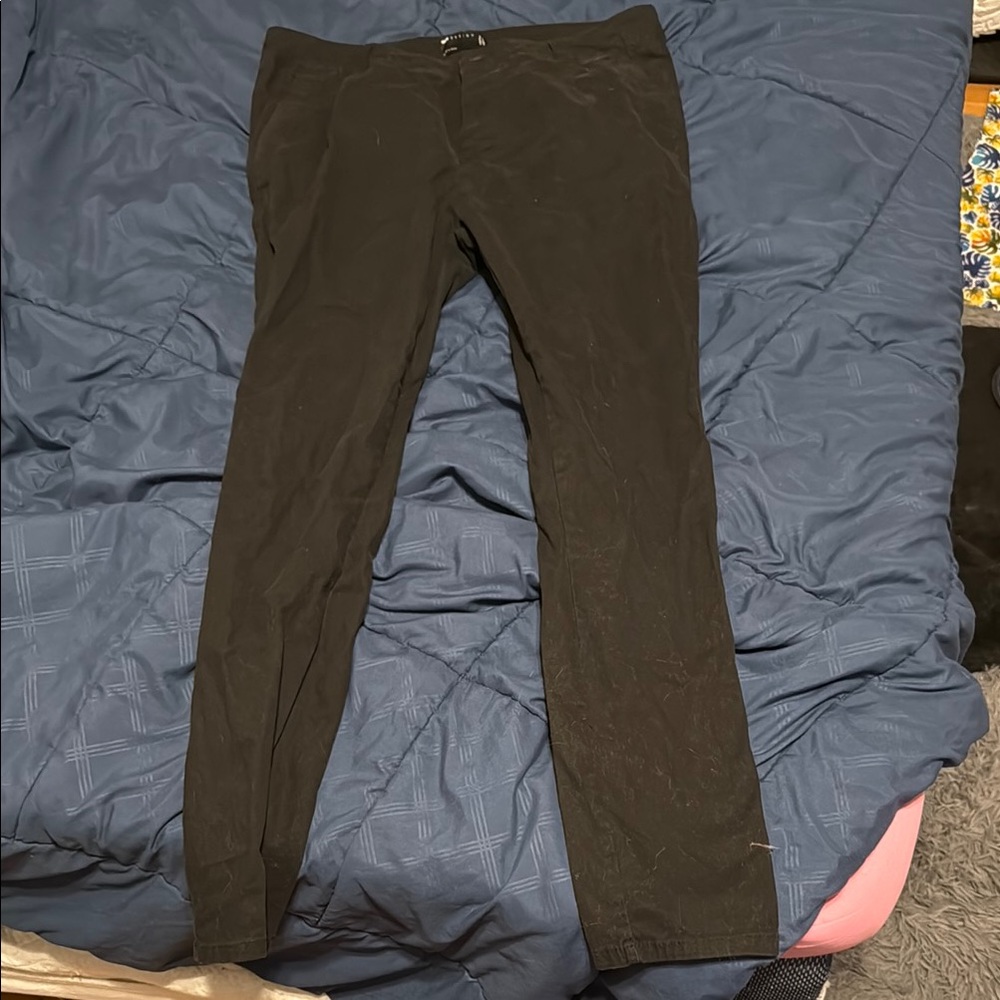Black Slim Fit Pants